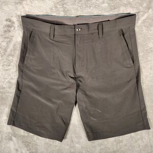 Burnside Hybrid Shorts Mens 38 Gray Good Quick Dry‎ Stretch Board Shorts